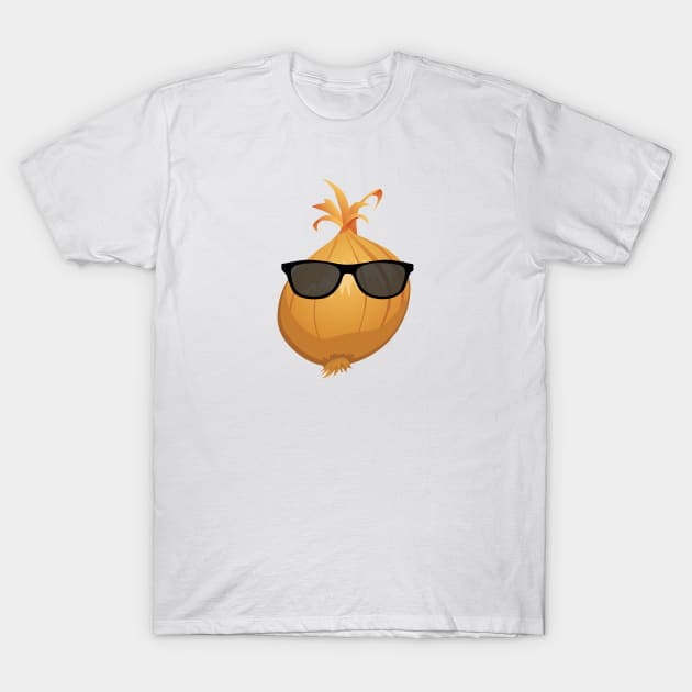 Cool Onion T-Shirt by SandraKC